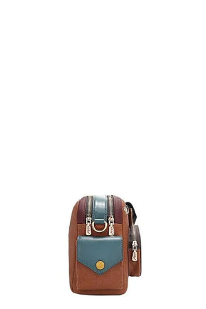 Nicole Lee USA Multi Pocket Messenger Bag-3