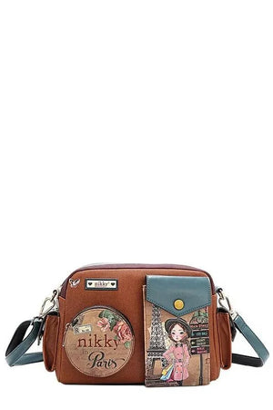 Nicole Lee USA Multi Pocket Messenger Bag-0