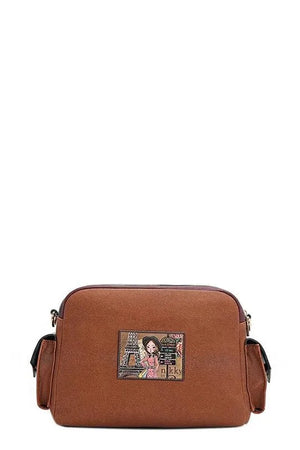 Nicole Lee USA Multi Pocket Messenger Bag-4
